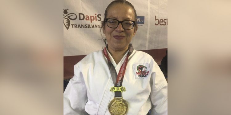 Guanajuatense se corona en el Mundial de Karate en kata adaptado