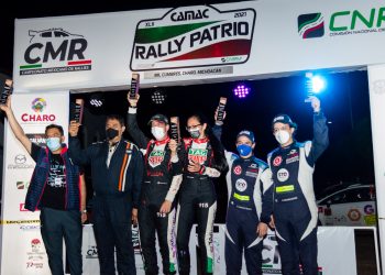 Gustavo Urióstegui entra al podio en el Rally Patrio