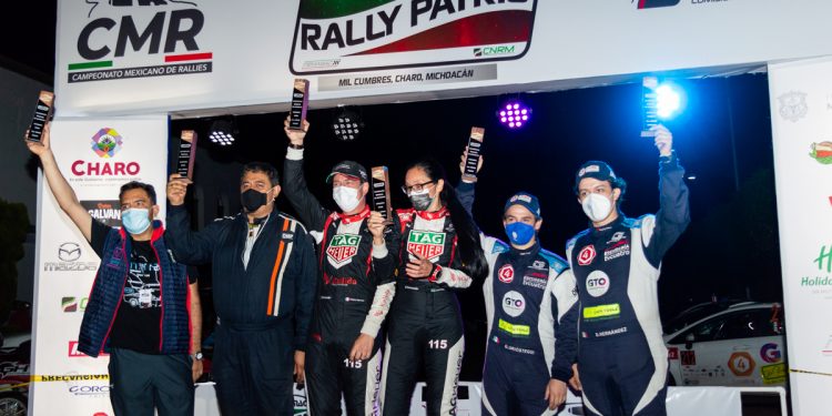 Gustavo Urióstegui entra al podio en el Rally Patrio