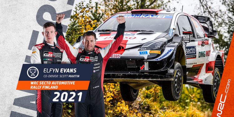 Evans se acerca al campeonato; gana en Finlandia