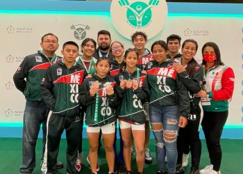 Pesistas ganan tres medallas en el Campeonato Mundial Sub-17 en Arabia Saudita