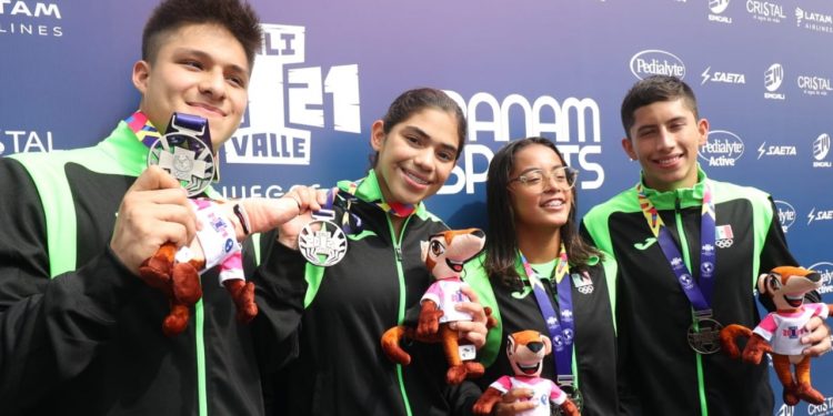 México consigue en clavados su primera medalla en Juegos Panamericanos Junior Cali 2021
