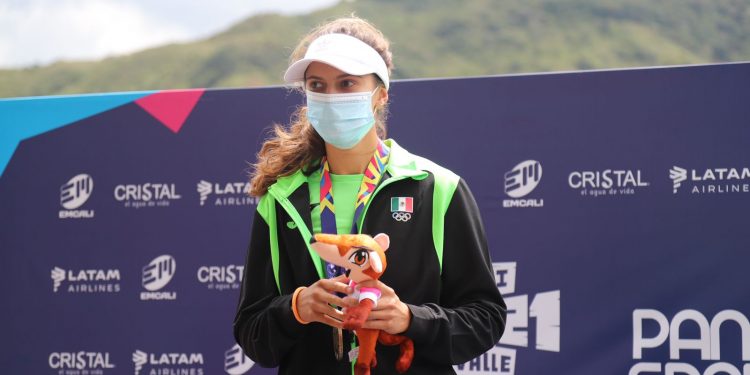 Isabel Aburto le da a México su primer oro en Cali 2021