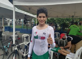 Termina Fabrizio Martínez en sexto en la prueba de contrarreloj en Cali 2021