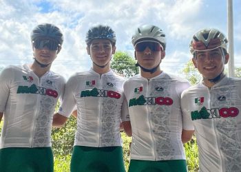 Se queda Fabrizio Martínez cerca de las medallas en ciclismo de ruta