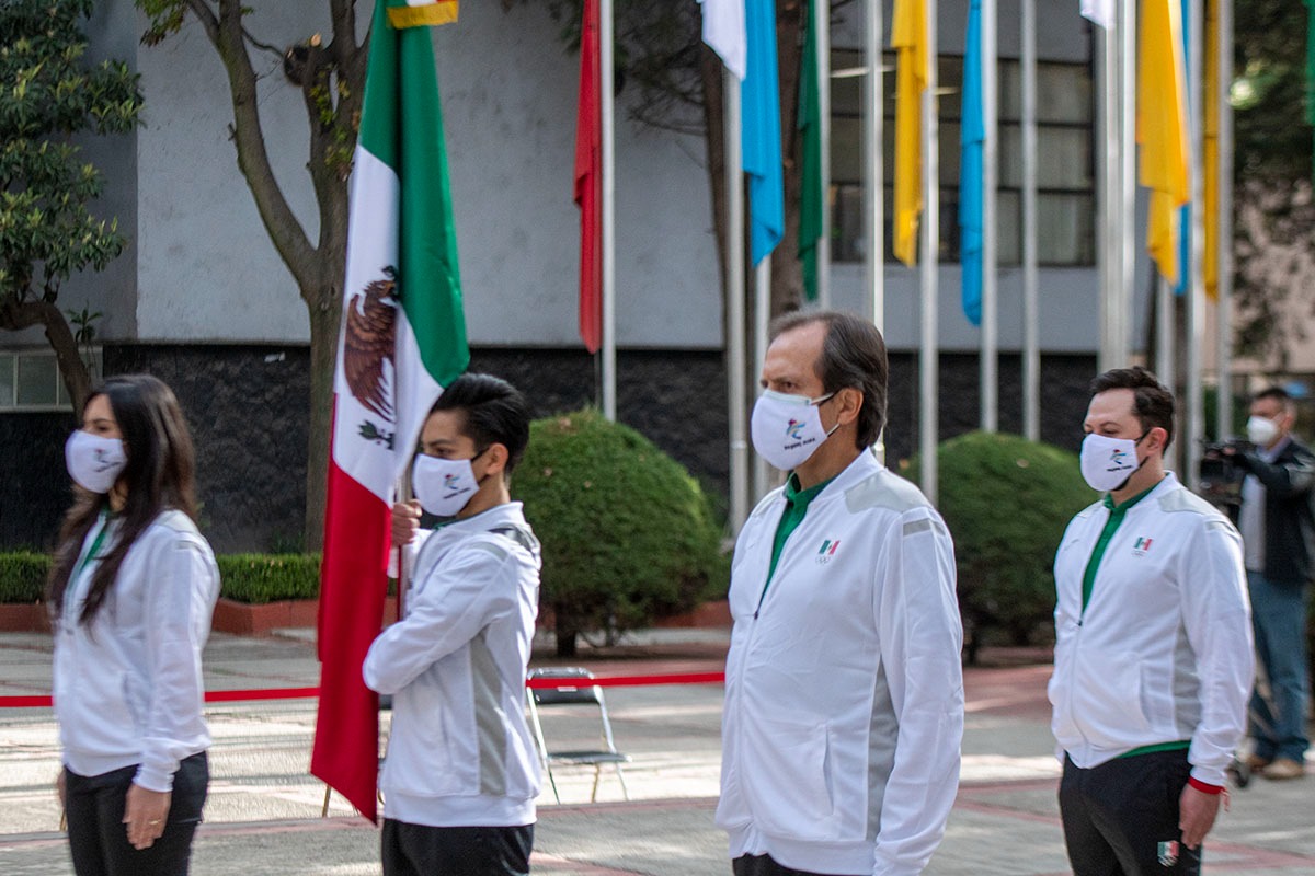 Donovan Carrillo es el encargado de portar la Bandera de México en Beijing 2022