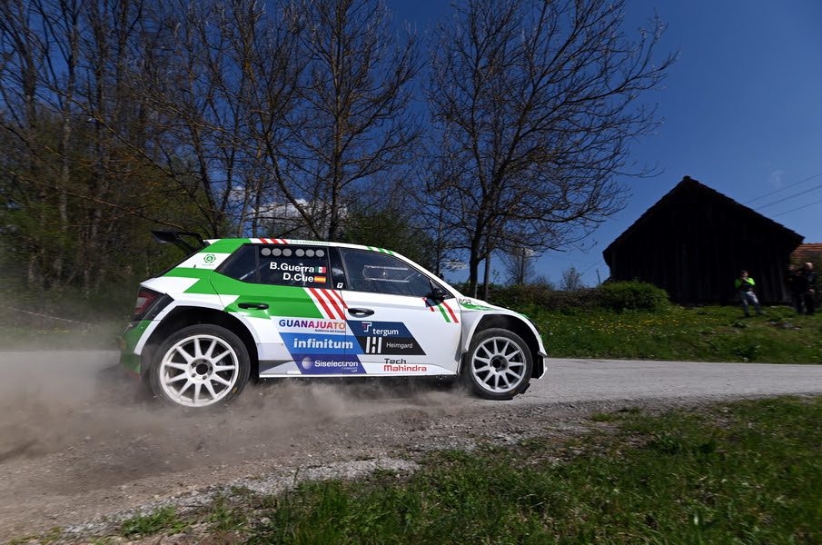 Va Benito Guerra por un buen inicio en el WRC en Croacia