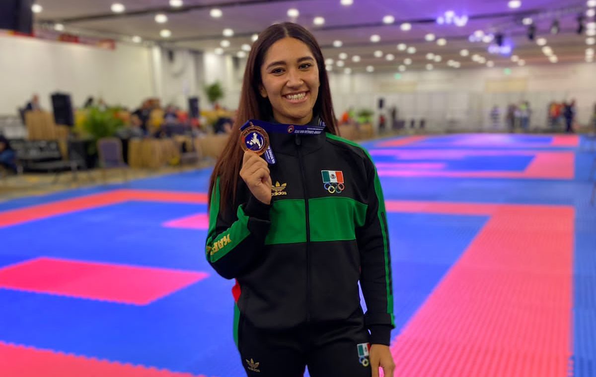 Cinthia de la Rúe repite bronce en el Campeonato Panamericano de Karate