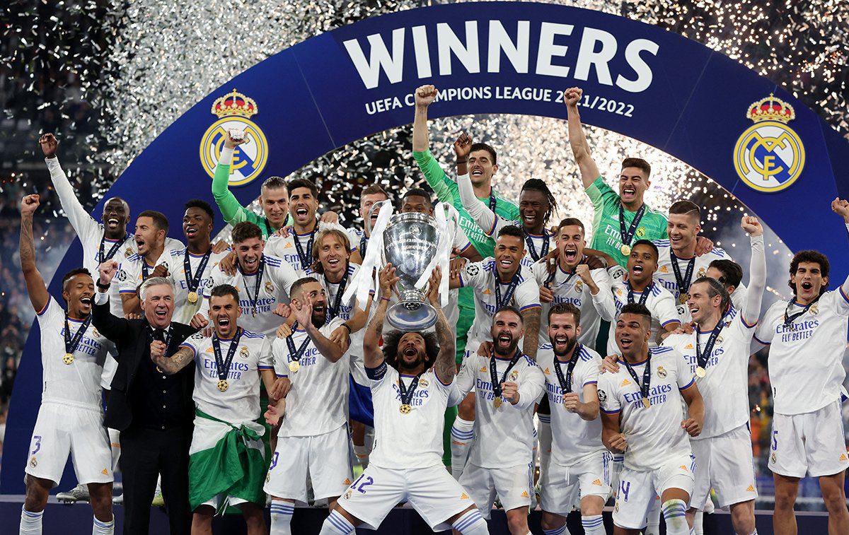 Real Madrid consigue su 14a Champios League al derrotar a Liverpool