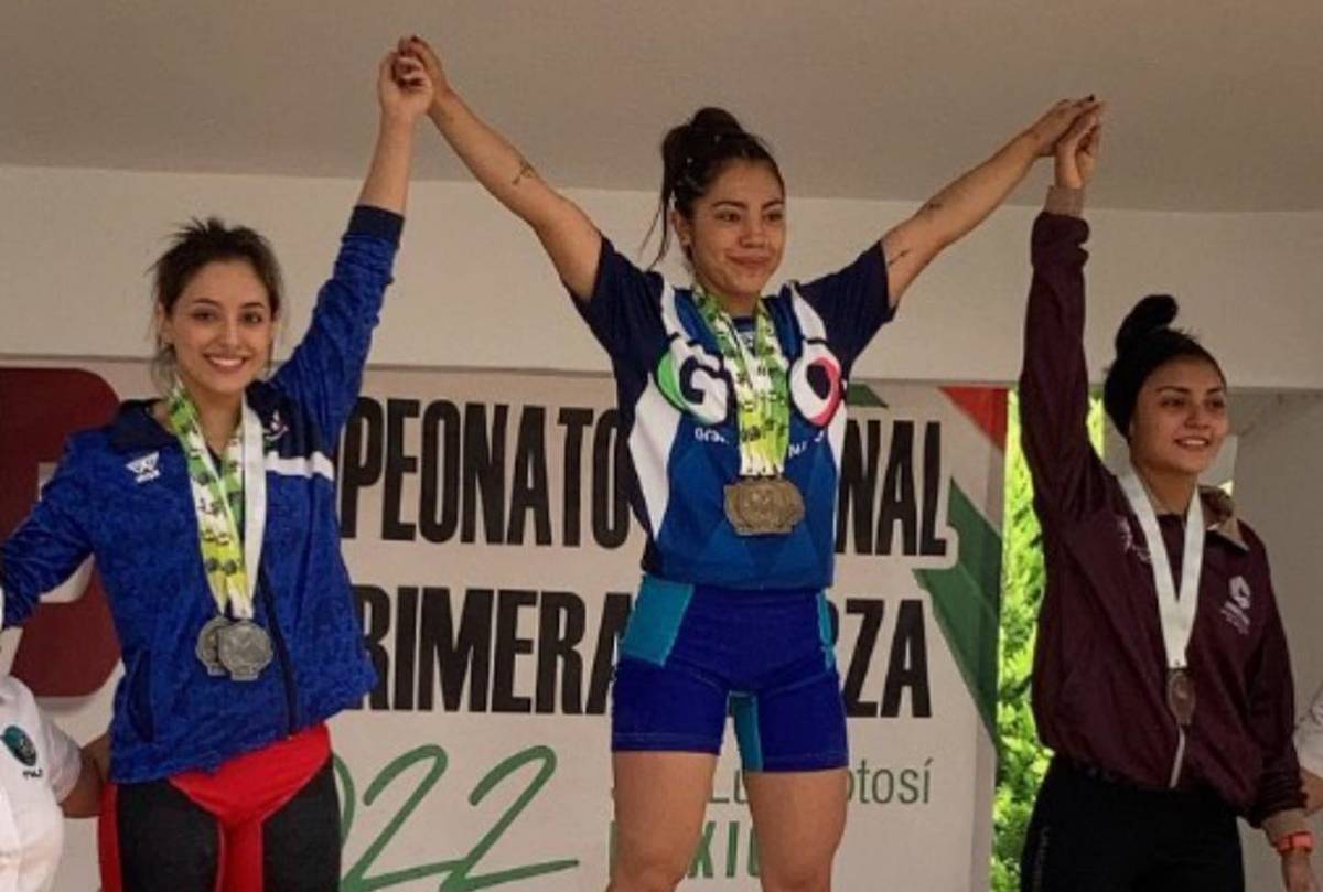Yésica Hernández se corona Campeona Nacional de Levantamiento de Pesas