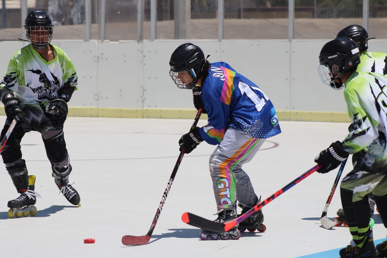 Guanajuato mete al podio a sus tres equipos de hockey in line