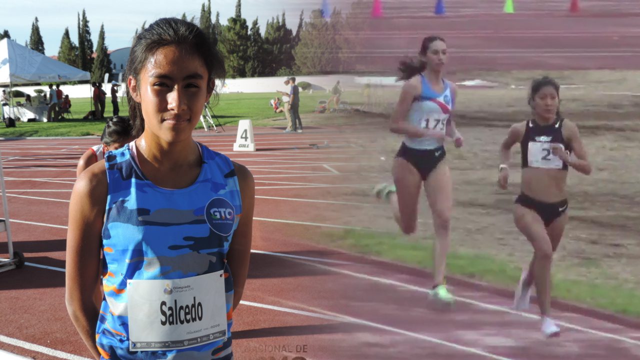 Doble podio para Guanajuato en 1500 metros del Nacional de Atletismo