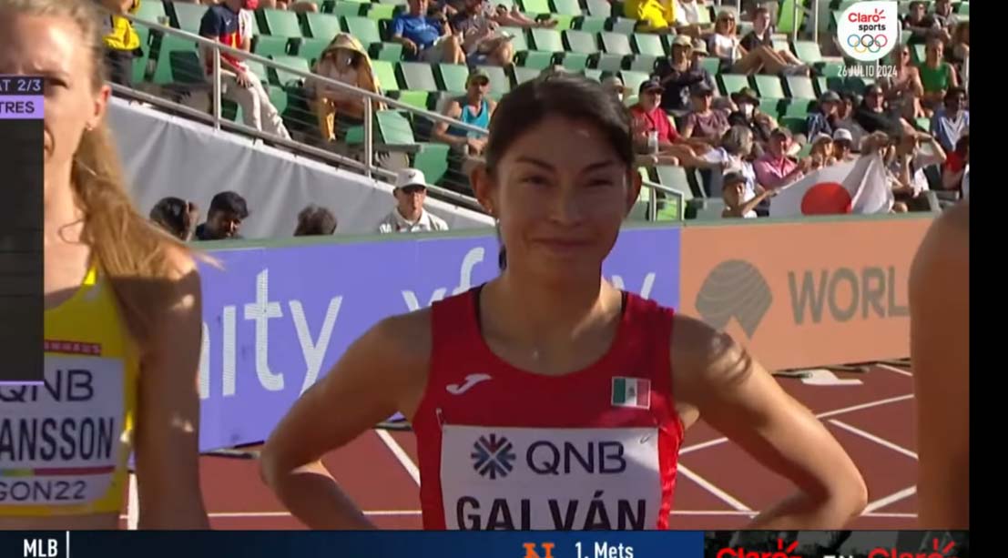 Cerca Laura Galván de la semifinal mundial en los 1500 metros planos