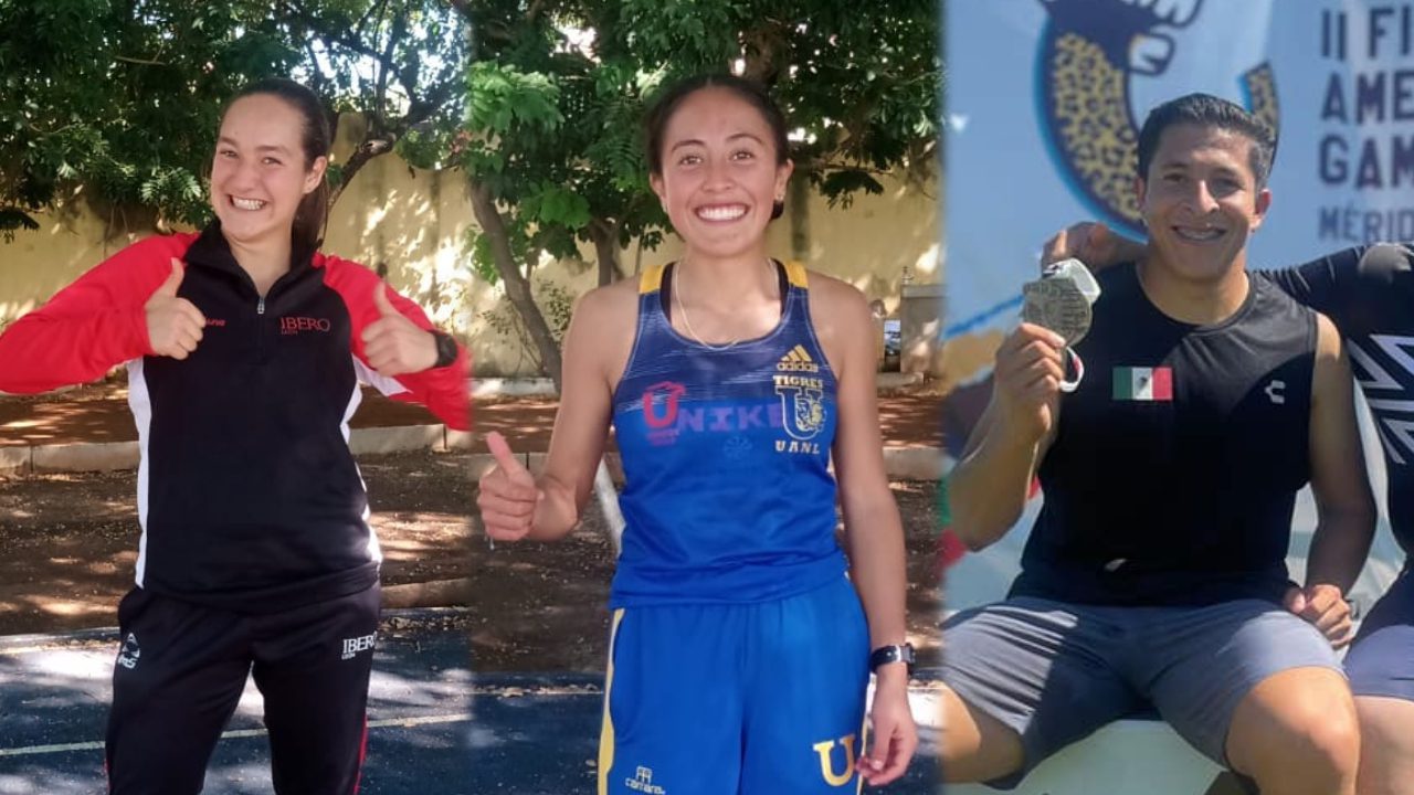 Fin de semana dorado para Guanajuato en el atletismo de los FISU America Games 2022
