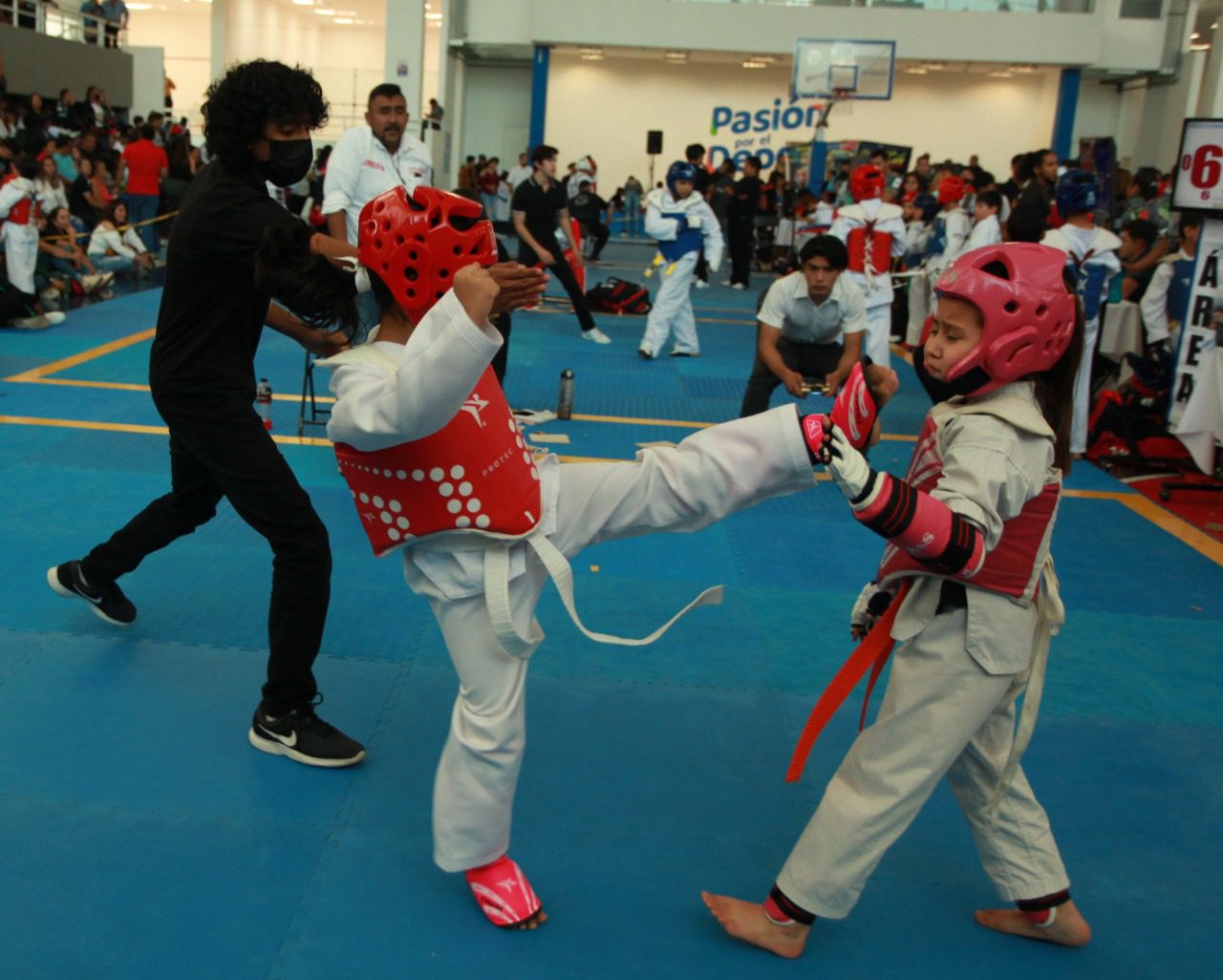 Demuestran clase en la Copa INSLAT de Taekwondo en León