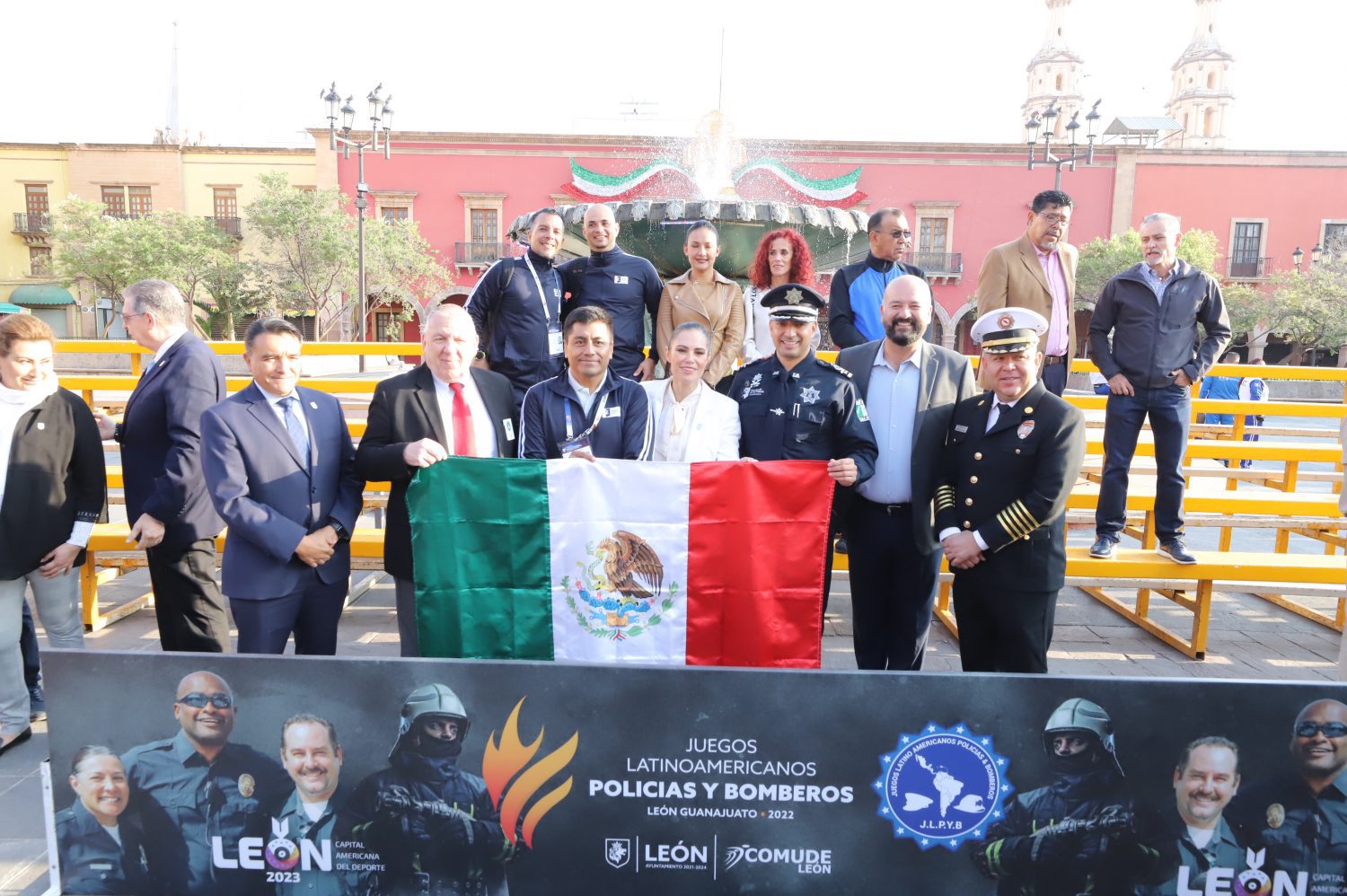 Inician los Juegos Latinoamericanos de Policías y Bomberos en León