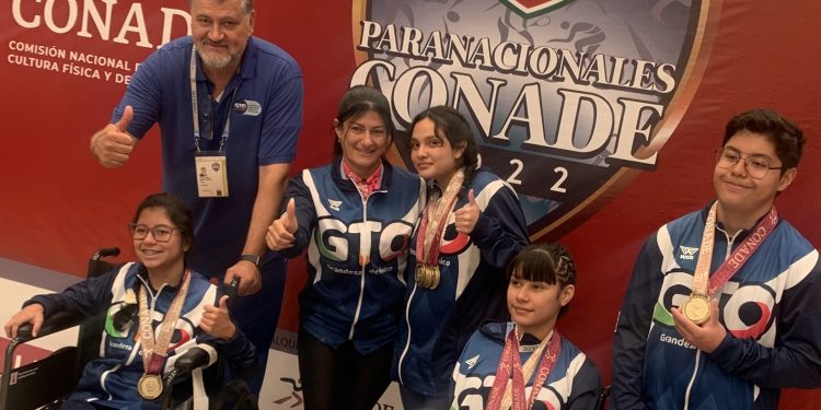 Supera Guanajuato su propia marca de medallas en segunda jornada de Paranacionales