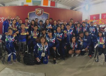 Termina Guanajuato con marca histórica de medallas en Paranatación de Paranacionales
