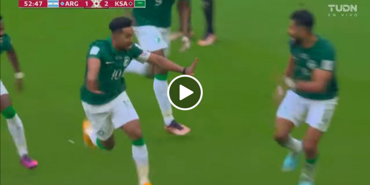¡Alaaaaaa! Primer campanazo en Qatar, Arabia le pega 2-1 a Argentina