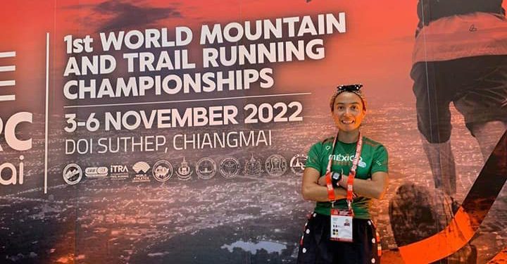 La guanajuatense Sonia González compite en el Mundial de Carreras de Montaña