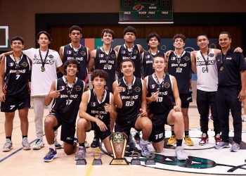 Universidad Santa Fe, campeones de basquetbol juvenil B en el Conadeip 2022