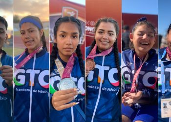 Guanajuato conquista 6 medallas en paratletismo CONADE