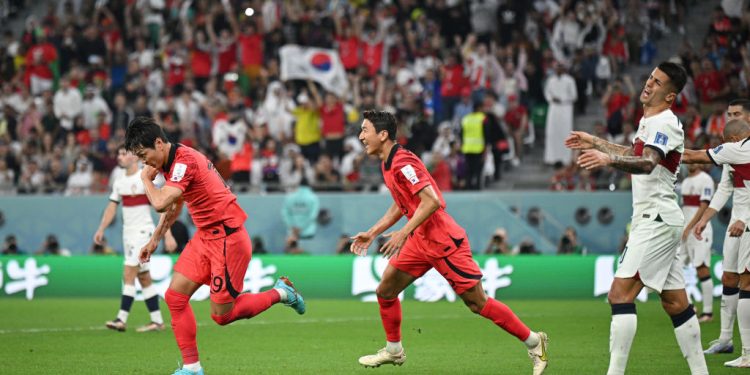 INCREÍBLE – Corea del Sur se impone a Portugal y elimina a Uruguay