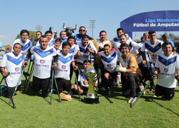 Toros FA Celaya, subcampeones de la Liga de Futbol Para Amputados 2022