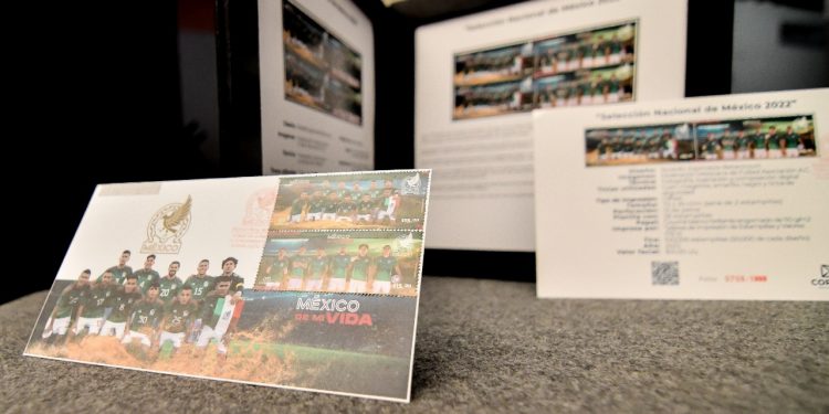Cancela estampilla de la Selección Nacional Mexicana que «hizo» historia en Qatar 2022
