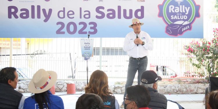 Beneficia Rally de la Salud a más de 10 mil personas