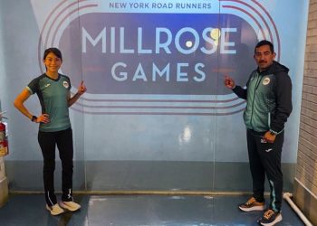 Laura Galván impone récord de los 3000 indoor en su primera carrera del 2023