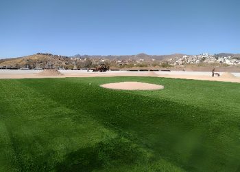 Al 90% primera etapa del nuevo parque de beisbol en Guanajuato Capital
