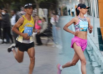 Rubén Chávez y Cristina Cruz ponen a Guanajuato en el top 5 del Maratón de Torreón