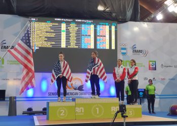 Suben Yésica Hernández y Andrea de la Herrán al podio en Panamericano de Halterofilia