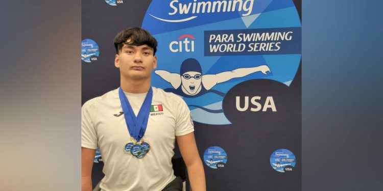 Conquista Ángel Camacho cuatro medallas en la Serie Mundial de Minnesota