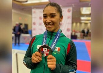 Se queda cerca Cinthia de la Rue de su boleto a Santiago 2023