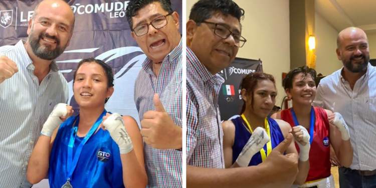 Las leonesas, Darlene Cruz y Wendy García, se quedan con el subcampeonato nacional en el Festival Olímpico de Boxeo