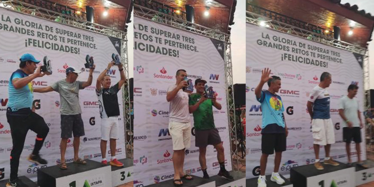 Guanajuatenses obtienen el podio en el Triatlón Ixtapa Zihuatanejo 2023