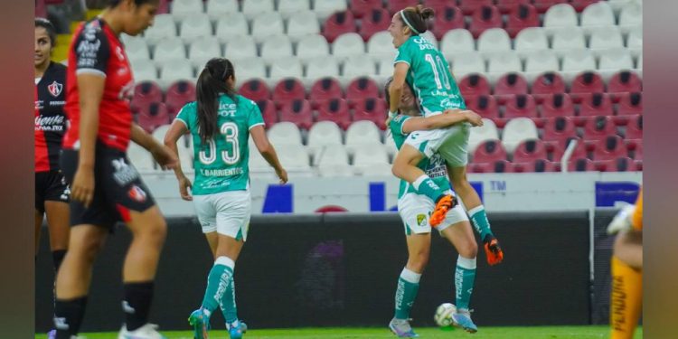 León Femenil se despide dle Clausura 2023 con empate ante Atlas