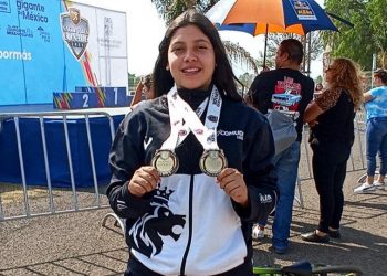 Consigue Melina Rodríguez primer oro para Guanajuato en Nacionales Conade 2023