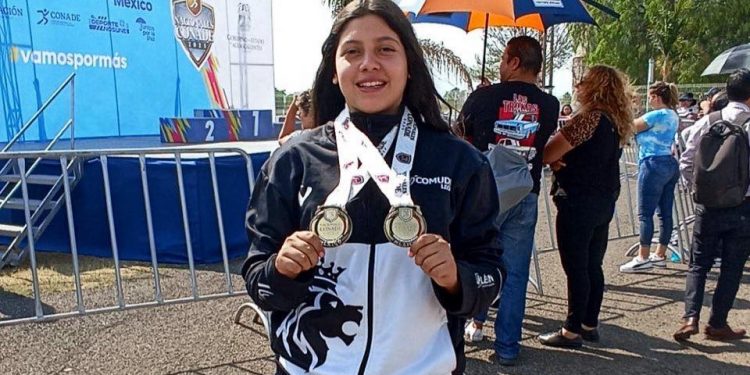 Consigue Melina Rodríguez primer oro para Guanajuato en Nacionales Conade 2023