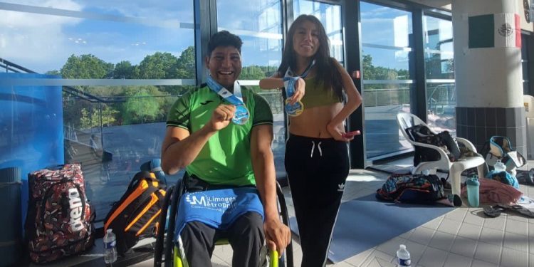 Brillan Fabiola Ramírez y Jesús Hernández en la Serie Mundial de Francia