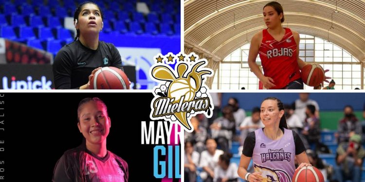 Ex jugadoras de Mieleras tienen participación en la LNBP Femenil