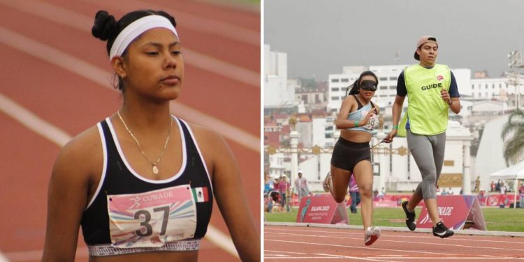 Brillan guanajuatenses en el Grand Prix de Paratletismo en Xalapa