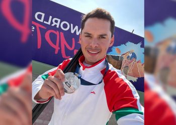 Guanajuatense Luis Gallardo gana plata en copa del mundo de tiro deportivo con escopeta