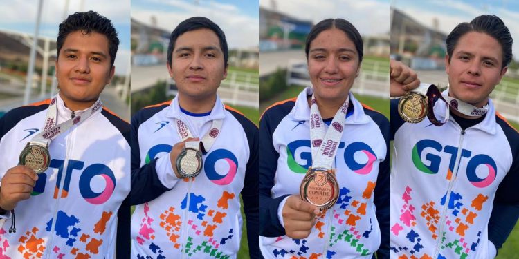 Jornada dorada e histórica para Guanajuato en tiro deportivo