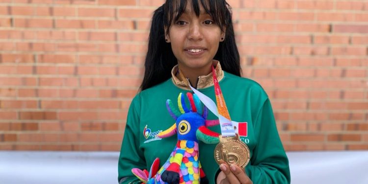 Amairany Rubio, de Juventino Rosas al oro en Juegos Parapanamericanos Juveniles
