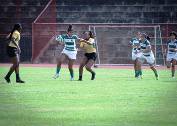 El equipo femenil de México comienza con fuerza en Rugby 7 en JCC 2023