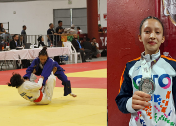 Camila Vega abre con plata, judo en los Juegos Nacionales CONADE