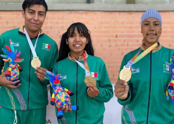 ¡Medallas de oro para Guanajuato y México en paratletismo en los Juegos Parapanamericanos de Bogotá!